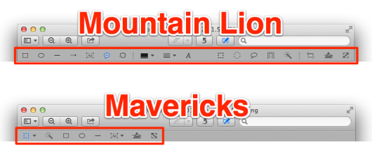 Vergleich Mountain Lion vs. Mavericks
